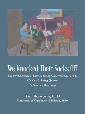 cover image of We Knocked Their Socks Off